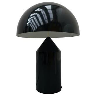 Lámpara de sobremesa Macao negra H37